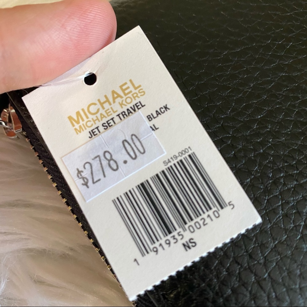 Final sale 🌹Michael Kors jet set travel large continental wallet - Picture 7 of 8